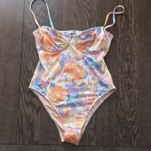 Floral Multicolor Swimsuit